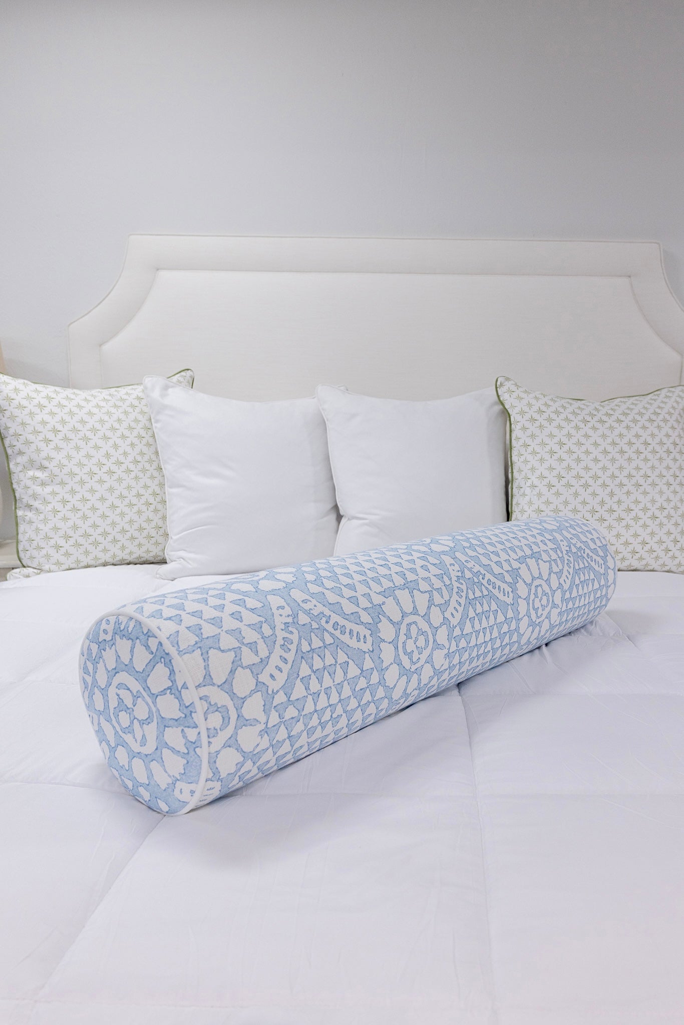 Handcrafted Bolster Pillow – Designer Decorative - Foam Insert