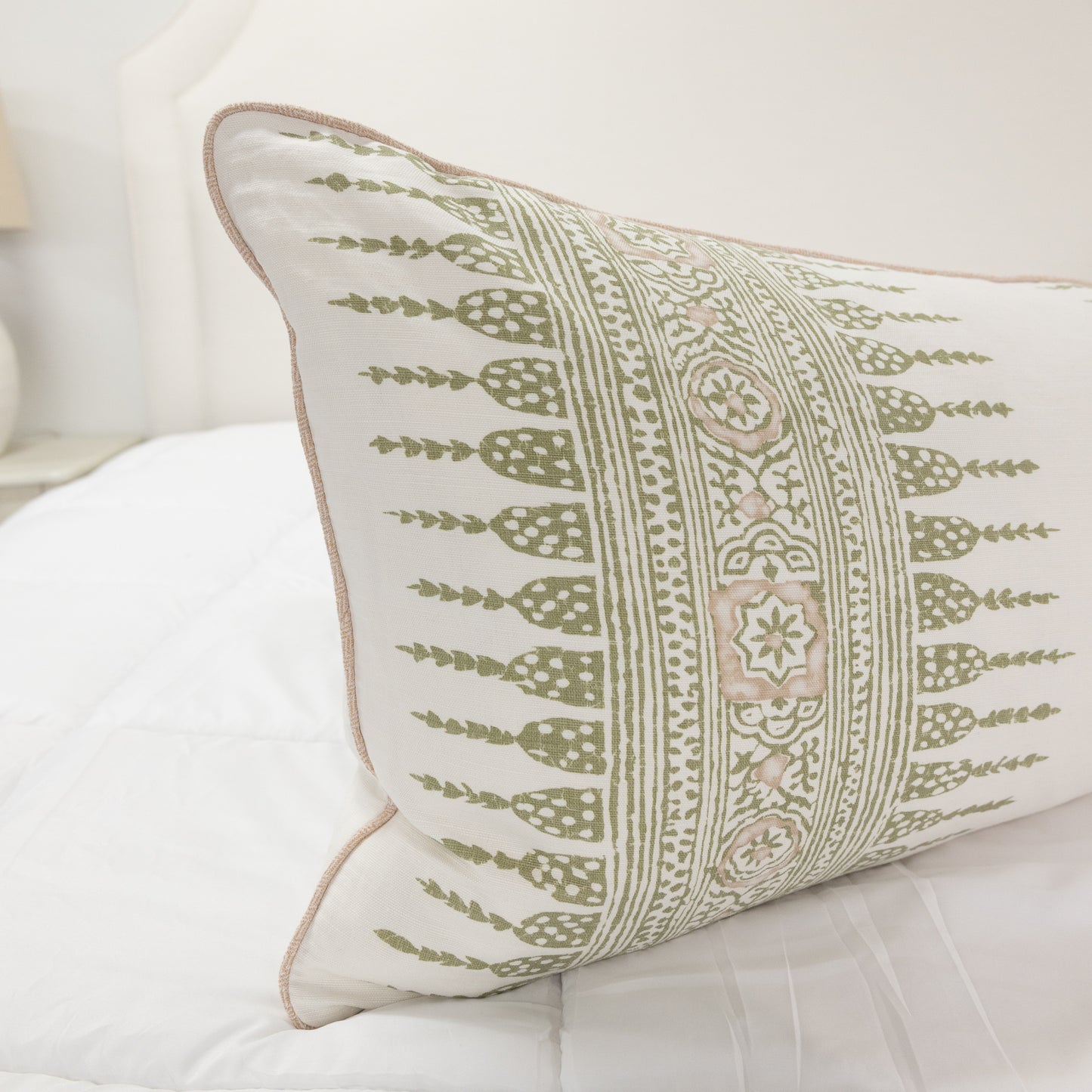 51”x18” Throw Lumbar Pillow - Custom Upholstered Accent Pillows