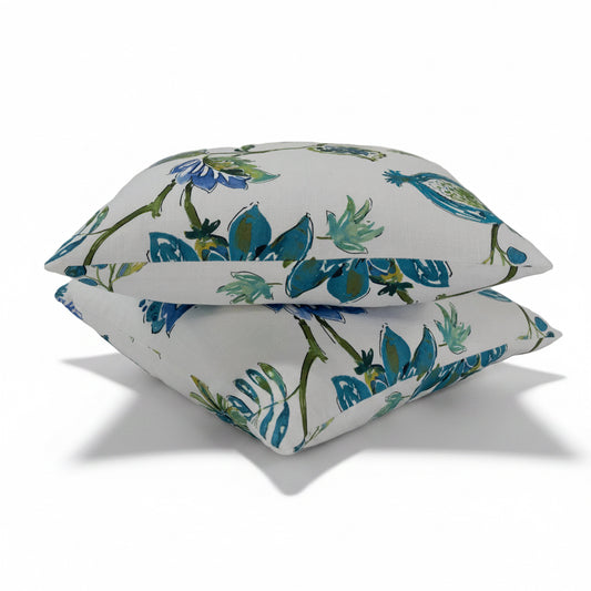 18”x18” Throw Pillow ( Set of 2) - Custom Fabricut Upholstered Accent Pillows