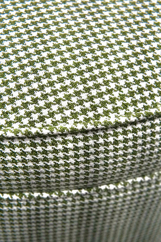 Handcrafted Clover Ottoman