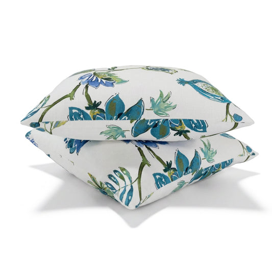 18”x18” Throw Pillow ( Set of 2) - Custom Fabricut Upholstered Accent Pillows