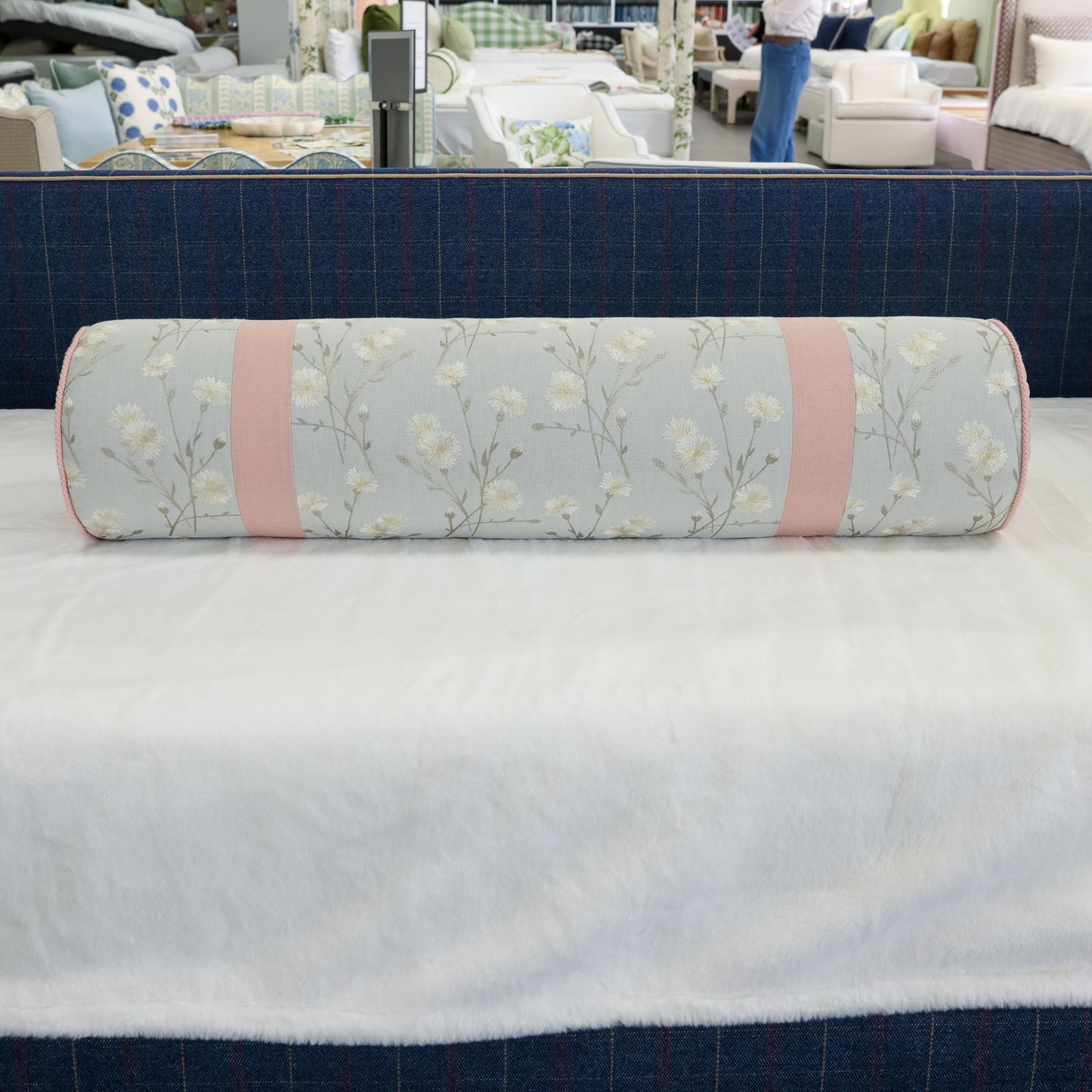 Handcrafted Bolster Pillow – Designer Decorative - Foam Insert