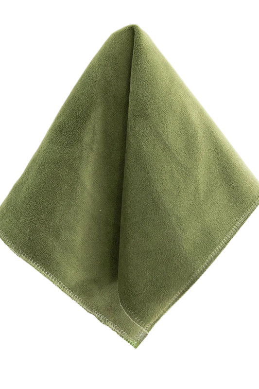 The Aliana King Headboard - Performance Velvet Fabric Forest Green - Self Welted
