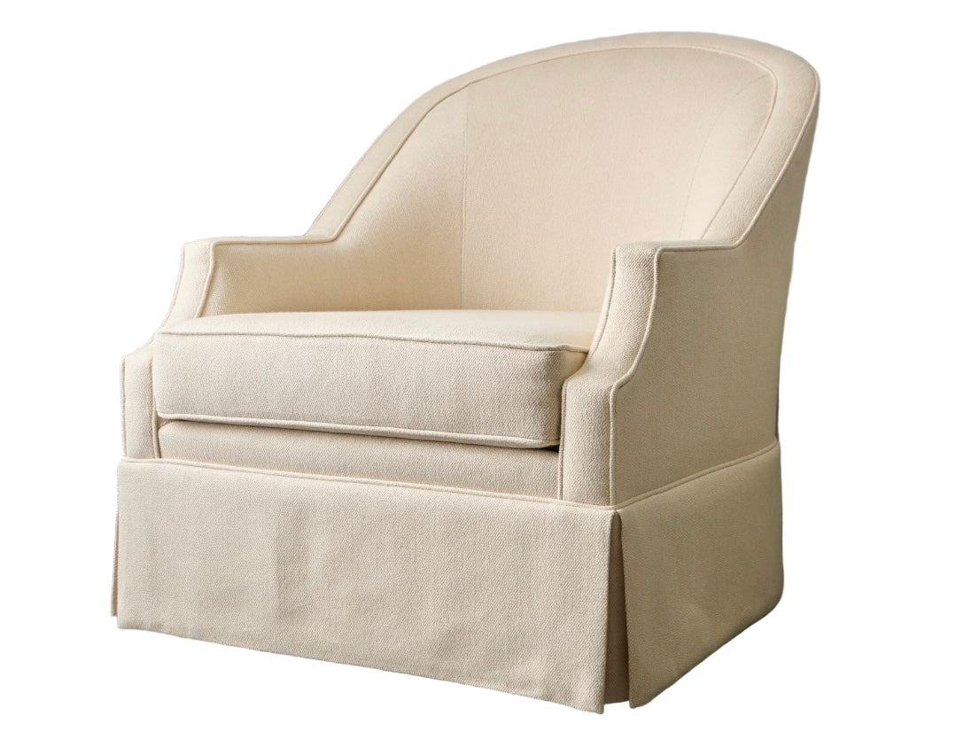 Custom swivel chair