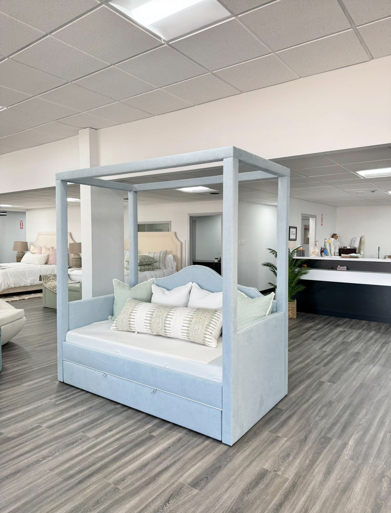 Canopy Twin Trundle Daybed