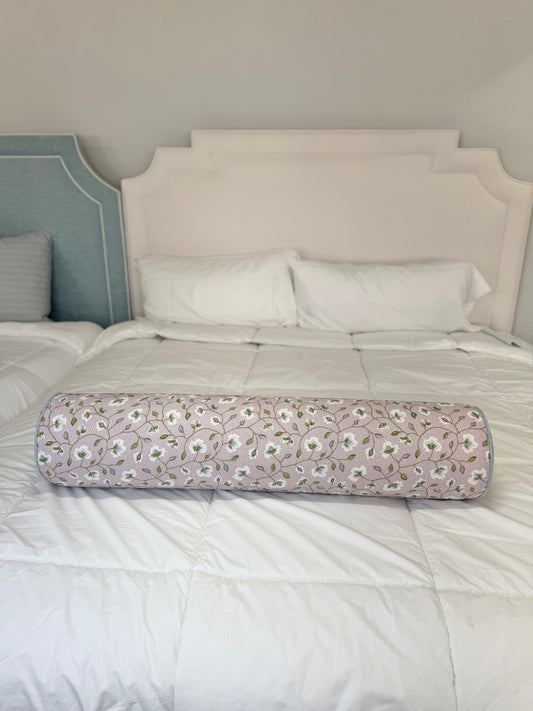 Handcrafted Bolster Pillow – Designer Decorative - Foam Insert - Headboards World