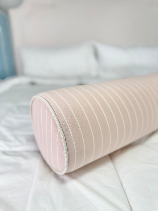 Handcrafted Bolster Pillow – Designer Decorative - Foam Insert - Headboards World