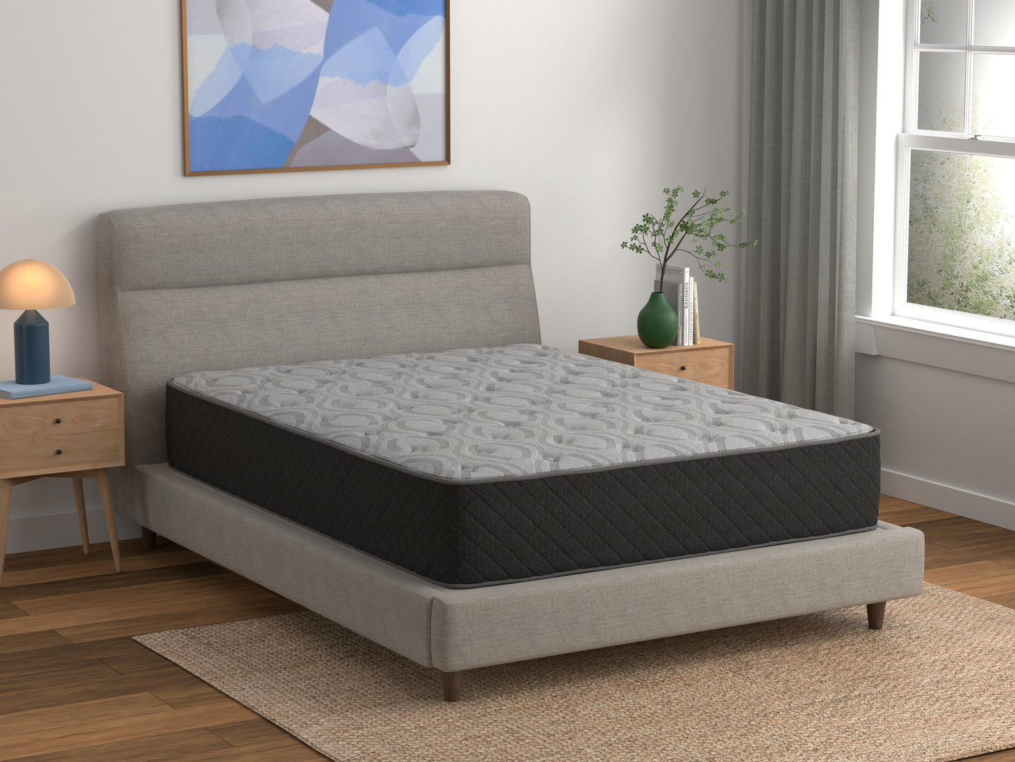 American Bedding 13" Baird Double-Sided Plush Bed 'N' Box