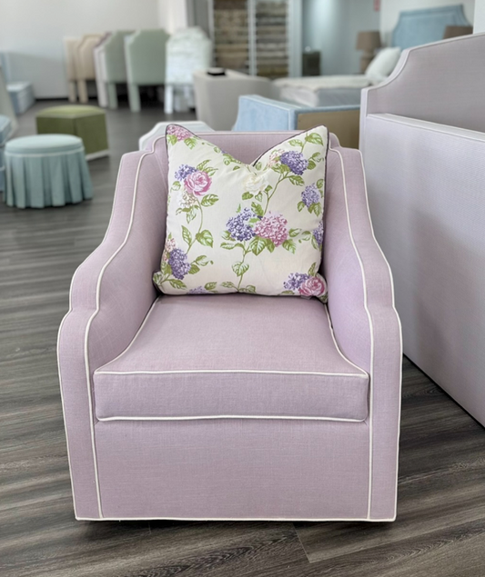 24" Floral Cotton Pillows