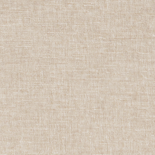 The Martha King Headboard - Performance Beige Chenille Fabric- White Trim