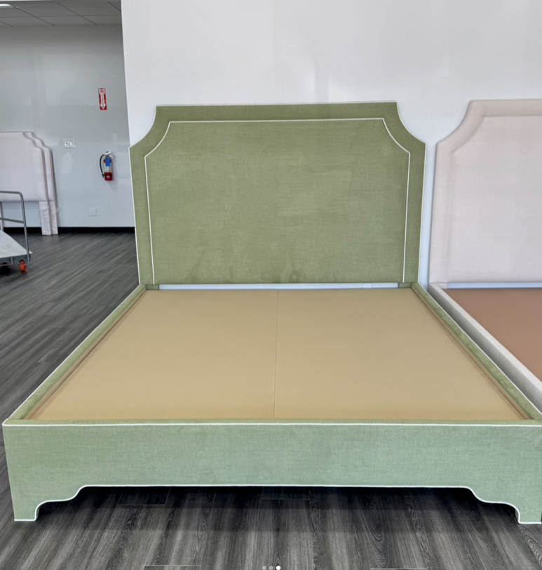 65”H King platform bed
