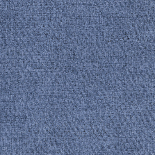 The Martha King Headboard - Performance Velvet Fabric in Navy - White Trim