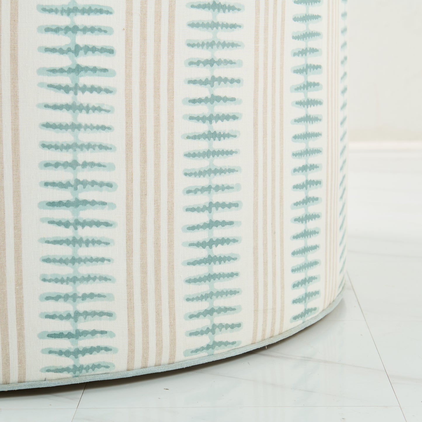 36" Custom Round Ottoman / Coffee Table