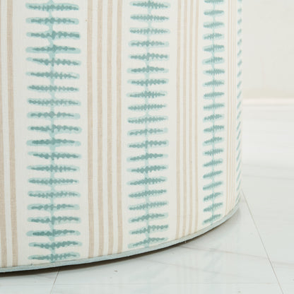 36" Custom Round Ottoman / Coffee Table
