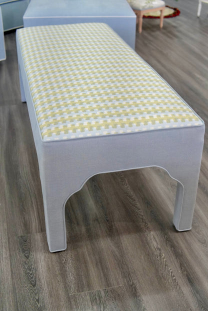 Custom Upholstered Bench