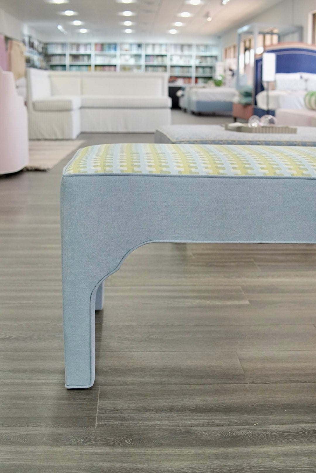 Custom Upholstered Bench