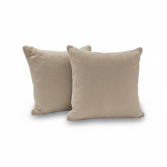 24”x24” Throw Pillow ( Set of 2) - Custom Upholstered Accent Pillows