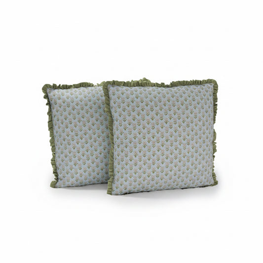 24”x24” Throw Pillow ( Set of 2) - Schumacher Custom Upholstered Accent Pillows