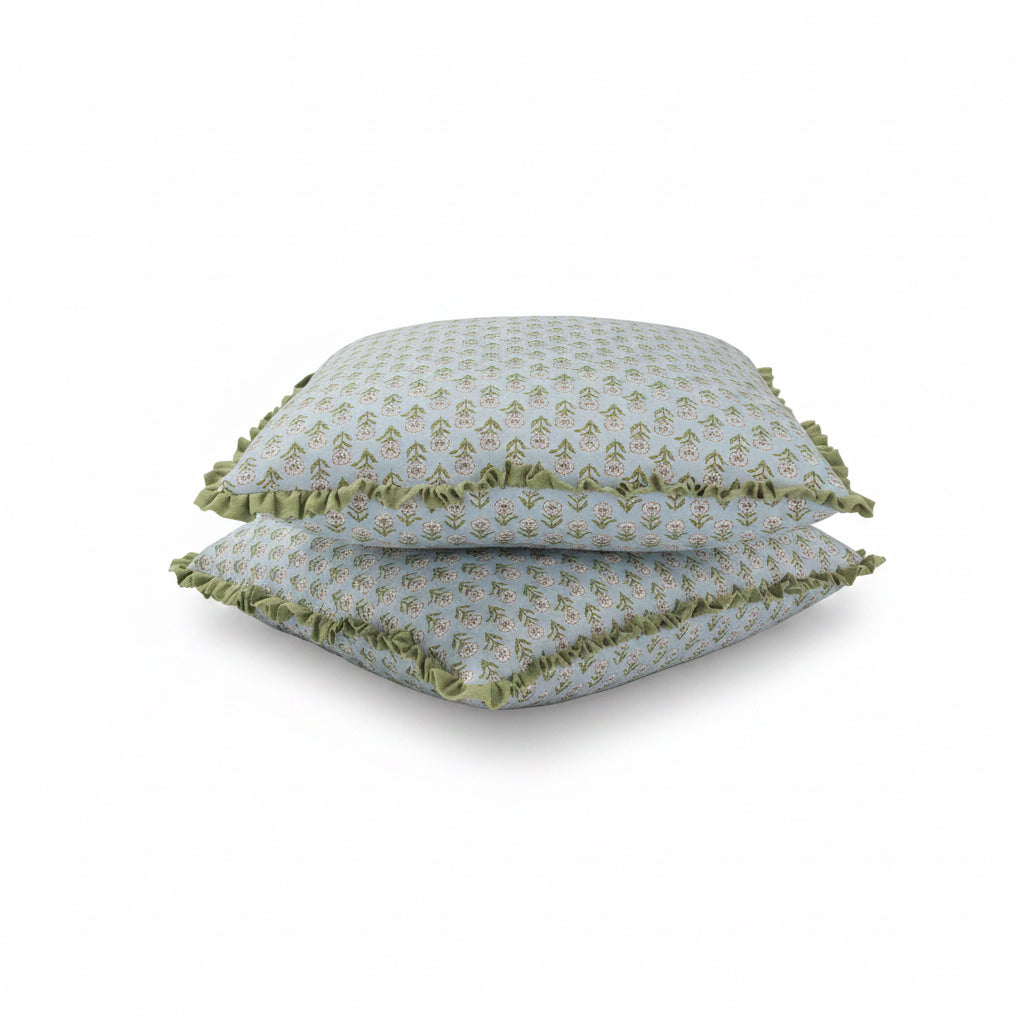24”x24” Throw Pillow ( Set of 2) - Schumacher Custom Upholstered Accent Pillows