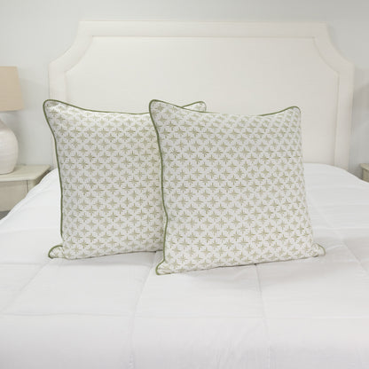 24”x24” Throw Pillow ( Set of 2) - Custom Upholstered Accent Pillows