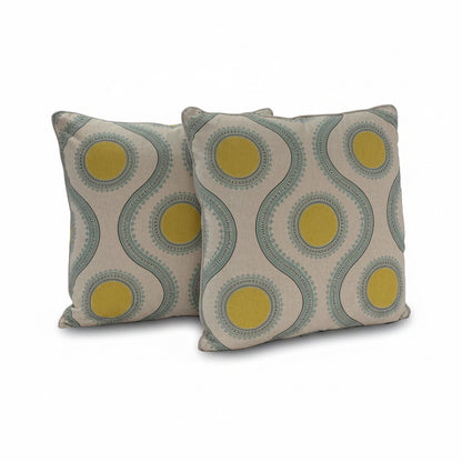24”x24” Throw Pillow ( Set of 2) - Custom Upholstered Accent Pillows