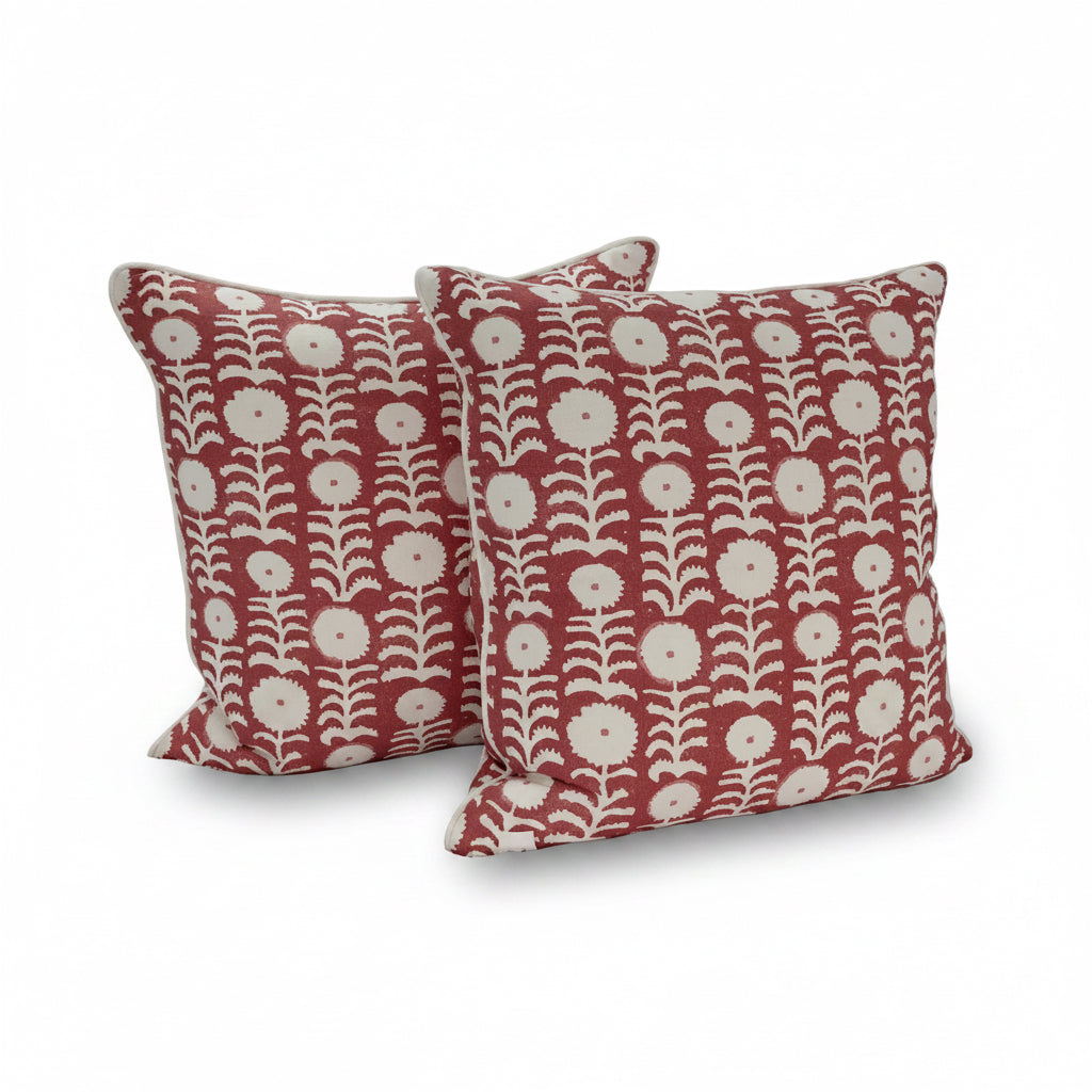24”x24” Throw Pillow ( Set of 2) - Custom Upholstered Accent Pillows