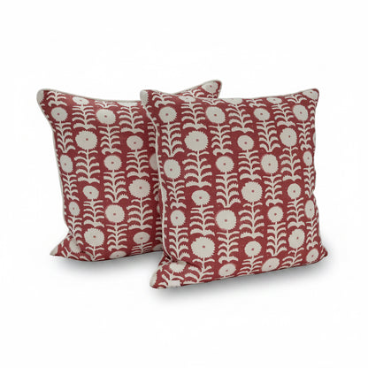 24”x24” Throw Pillow ( Set of 2) - Custom Upholstered Accent Pillows