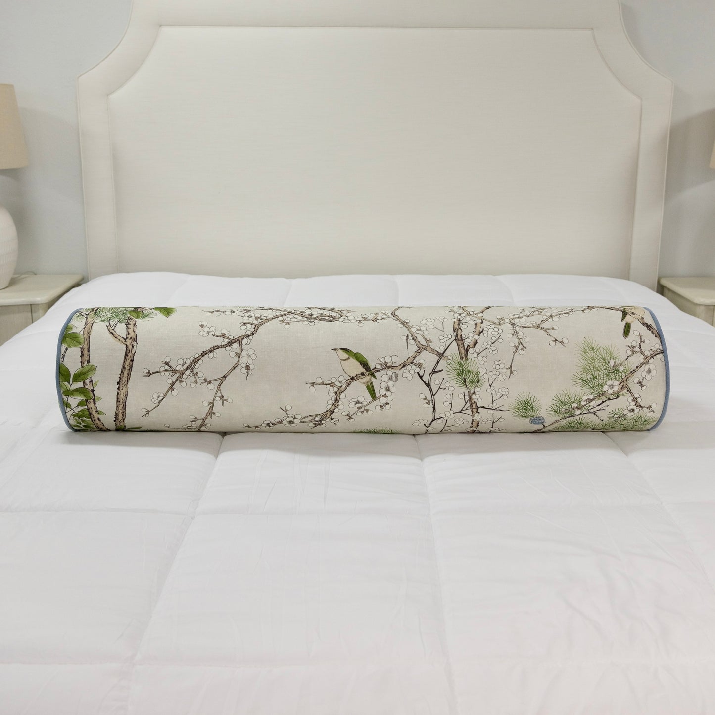 Katsura Handcrafted Bolster Pillow – Designer Decorative - Foam Insert