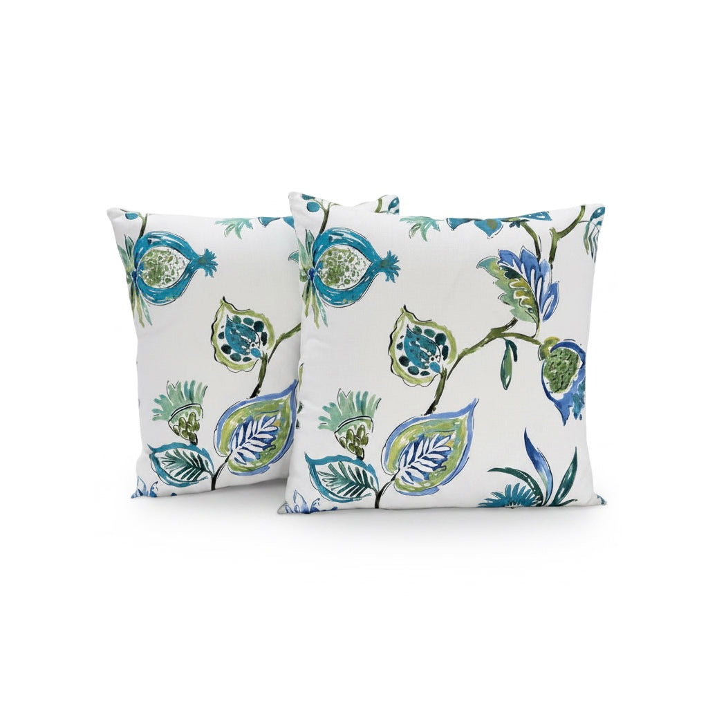 18”x18” Throw Pillow ( Set of 2) - Custom Fabricut Upholstered Accent Pillows