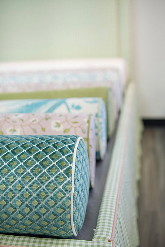 Handcrafted Bolster Pillow – Designer Decorative - Foam Insert - Headboards World