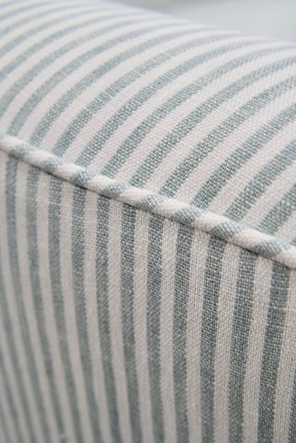 Luxe Sofa in Pierre Frey Upholstery Linen Fabric – Custom Built, In Stock