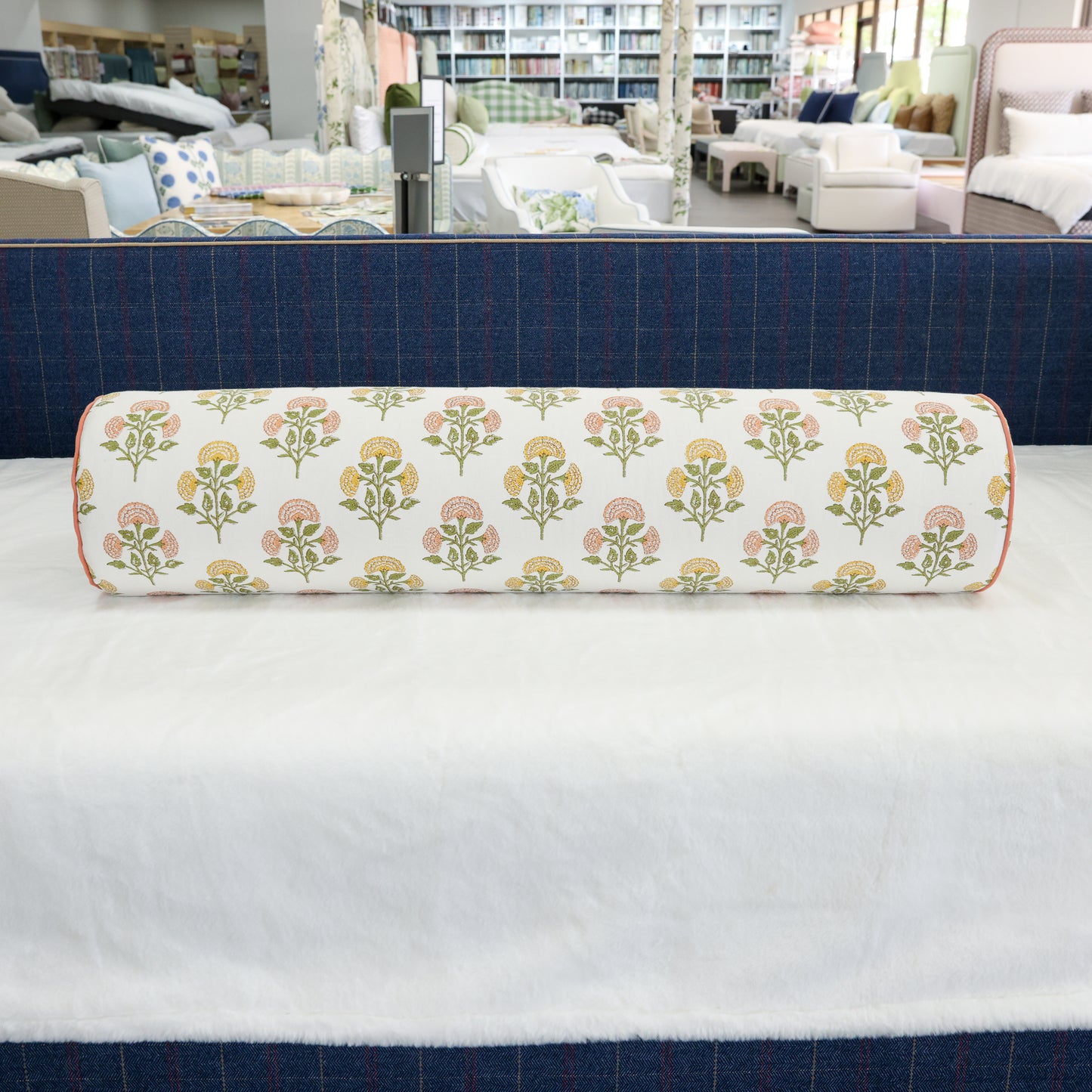Handcrafted Bolster Pillow – Designer Decorative - Foam Insert