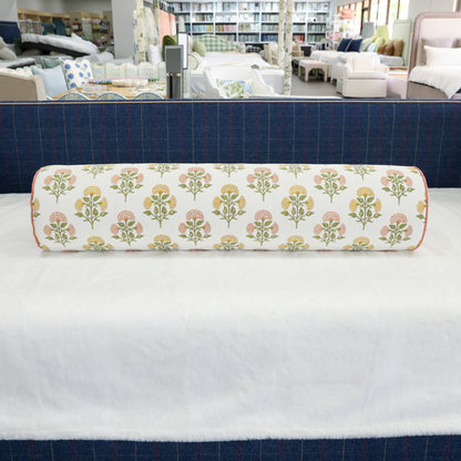 Handcrafted Bolster Pillow – Designer Decorative - Foam Insert