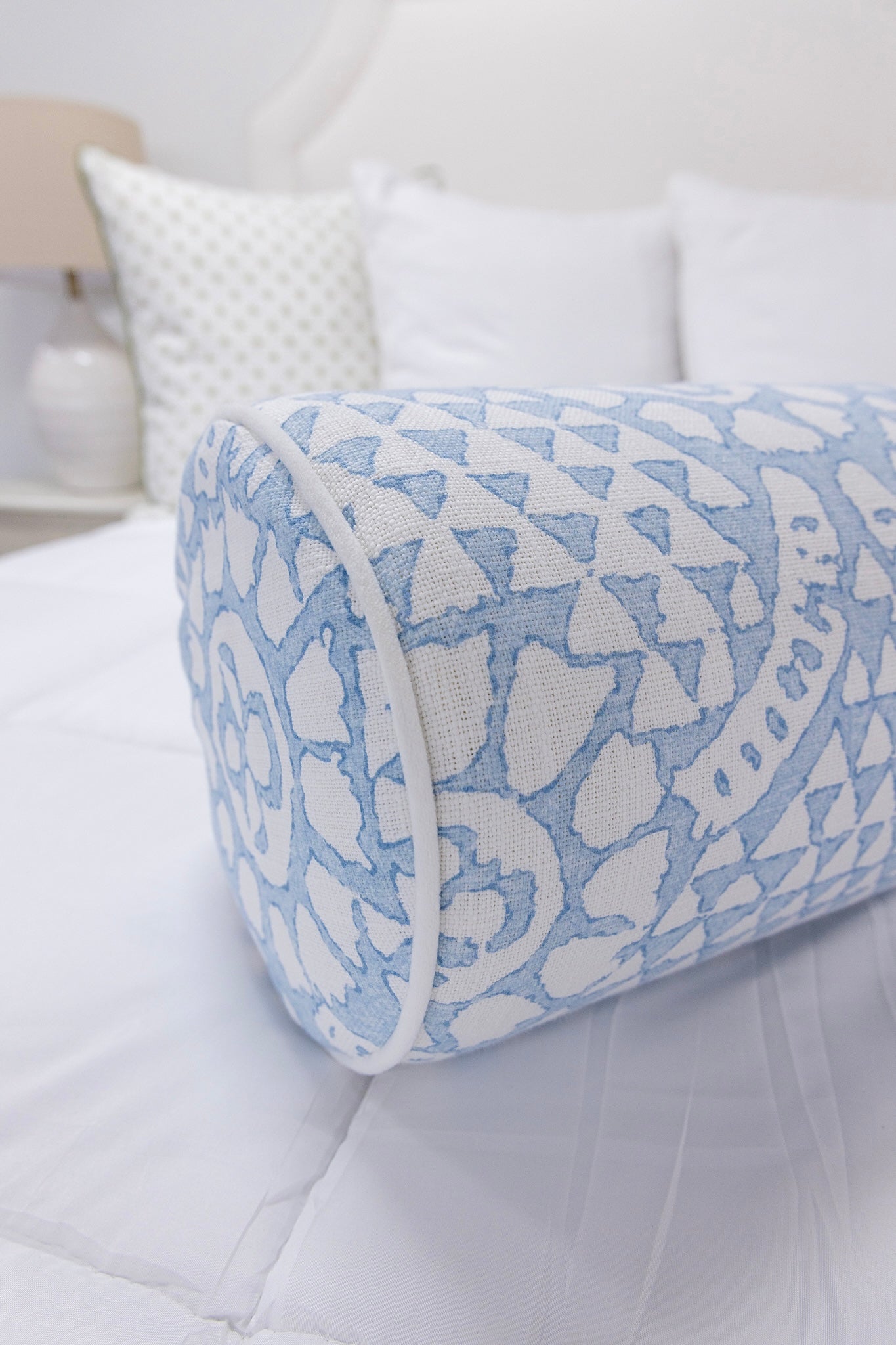 Handcrafted Bolster Pillow – Designer Decorative - Foam Insert