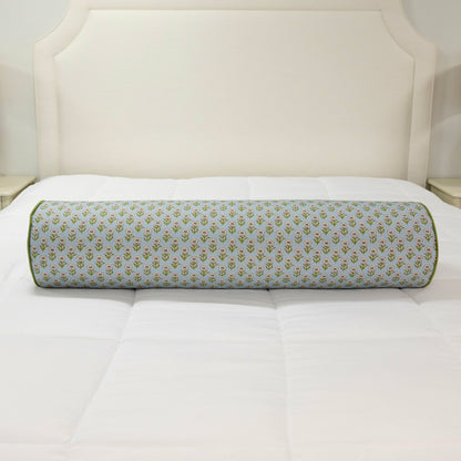 Schumacher Bolster Pillow – Designer Decorative - Foam Insert