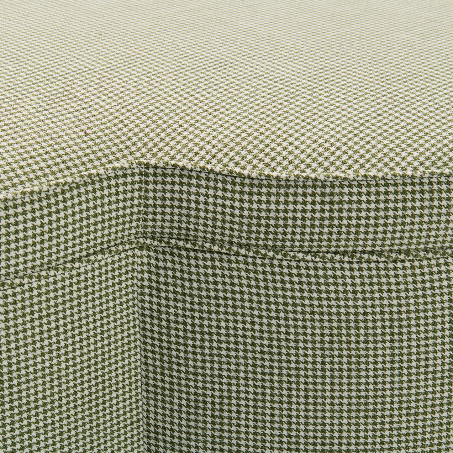 Handcrafted Clover Ottoman