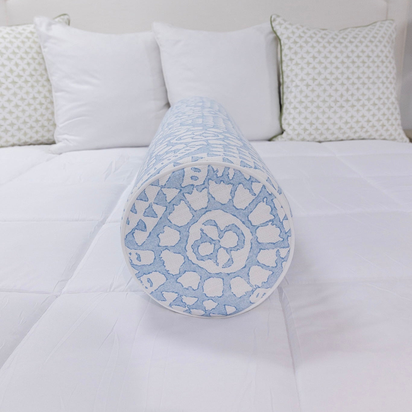 Handcrafted Bolster Pillow – Designer Decorative - Foam Insert