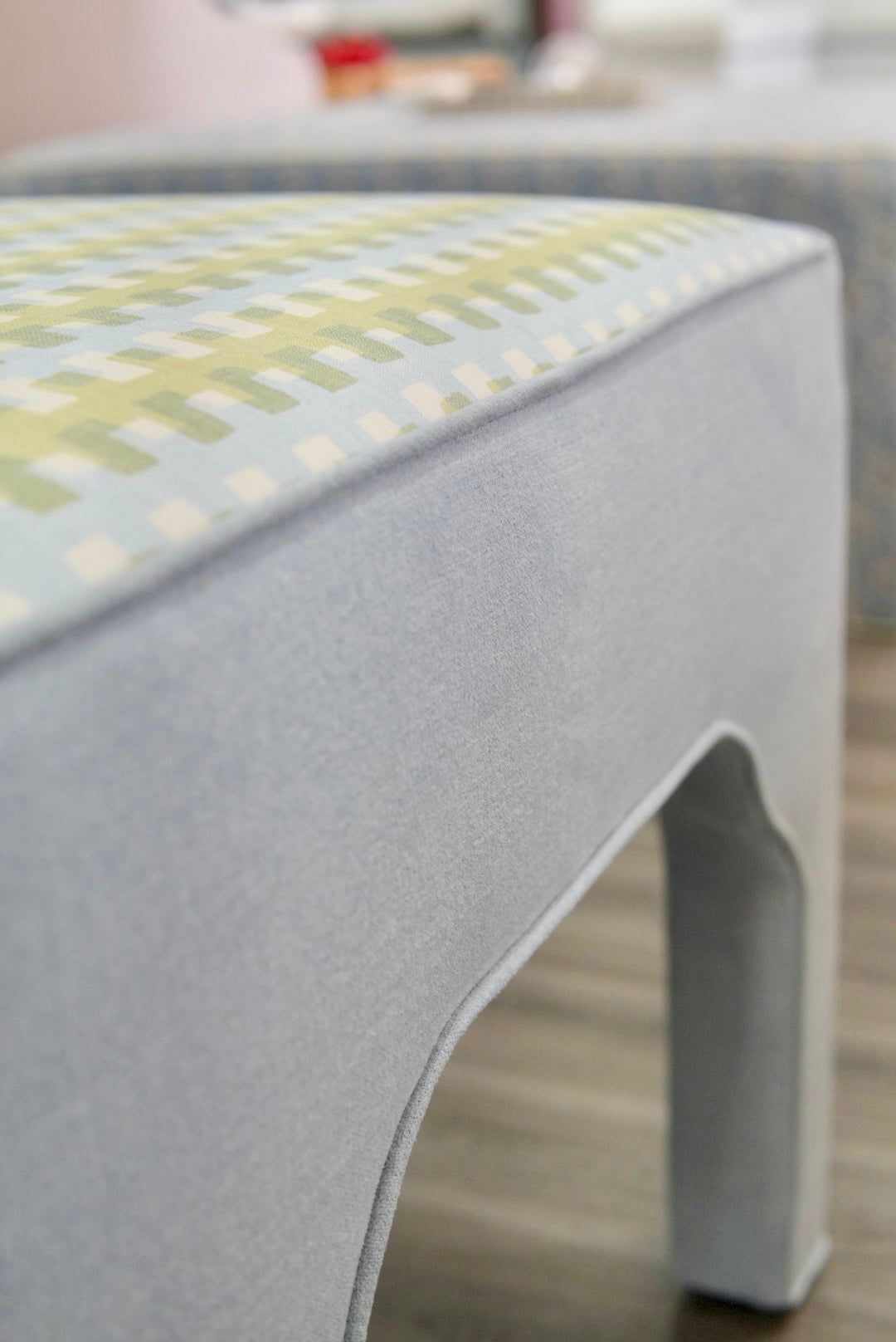 Custom Upholstered Bench