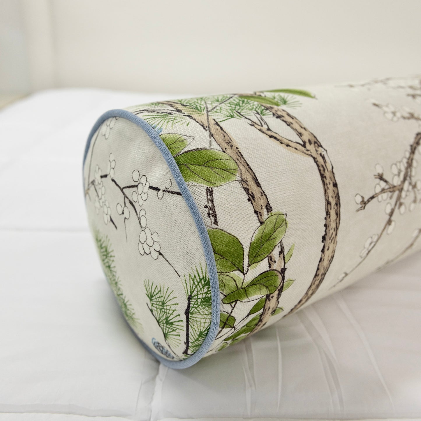 Katsura Handcrafted Bolster Pillow – Designer Decorative - Foam Insert