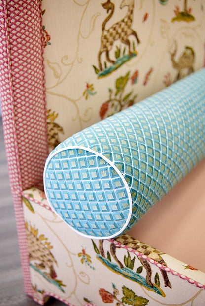 Handcrafted Bolster Pillow – Designer Decorative - Foam Insert - Headboards World