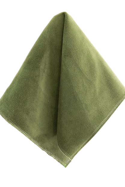 The Aliana King Headboard - Performance Velvet Fabric Forest Green - Self Welted