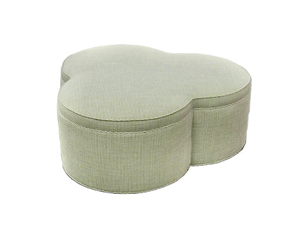 Handcrafted Clover Ottoman