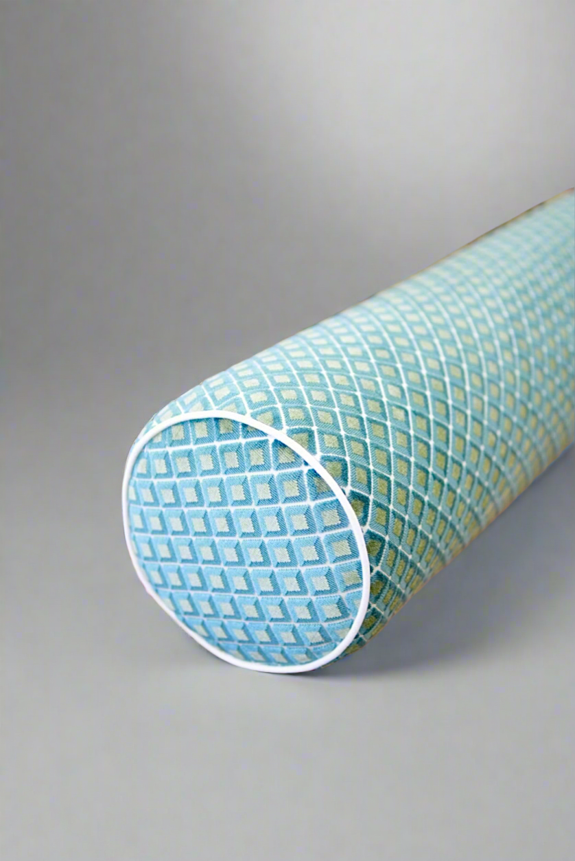 Handcrafted Bolster Pillow – Designer Decorative - Foam Insert - Headboards World