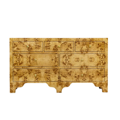 The Aster Mappa Burlwood Dresser