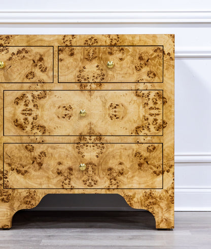 The Aster Mappa Burlwood Dresser