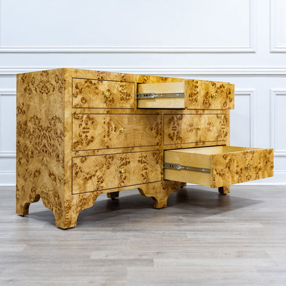 The Aster Mappa Burlwood Dresser