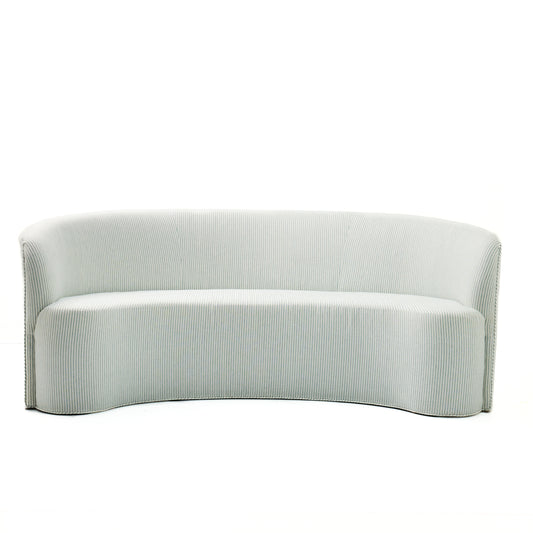 Luxe Sofa in Pierre Frey Upholstery Linen Fabric – Custom Built, In Stock