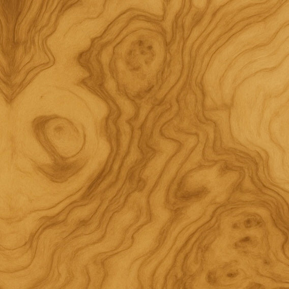 Custom Olive Ash Burlwood Dining / Accent Table – Amber Finish