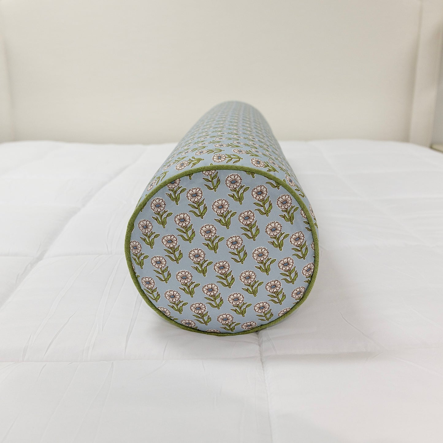 Schumacher Bolster Pillow – Designer Decorative - Foam Insert