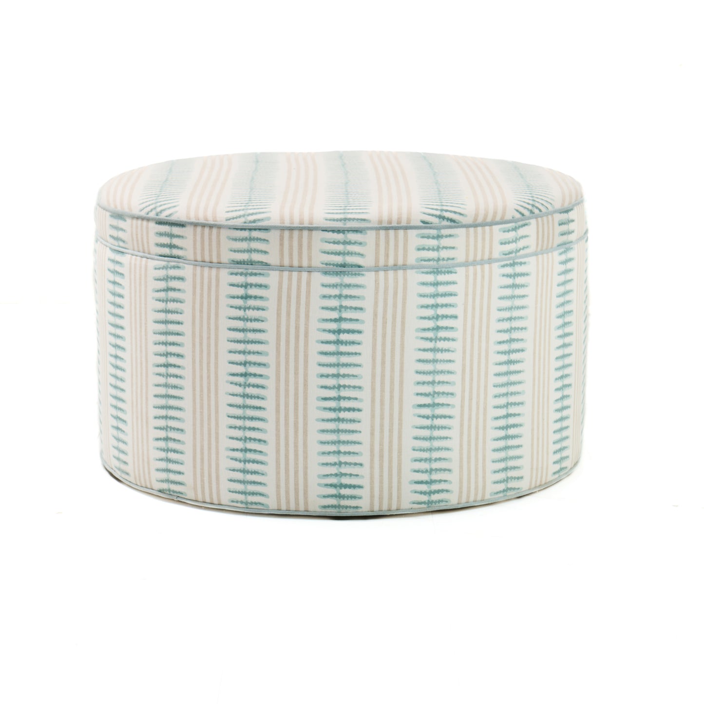 36" Custom Round Ottoman / Coffee Table